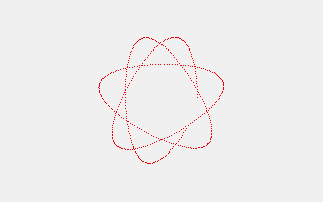 Silly Spirograph Generator atari screenshot